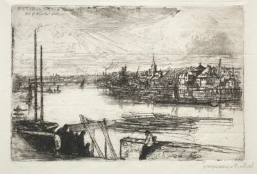 Zasięg Battersea, 1843.