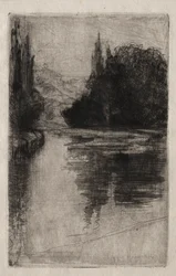 Wieczór, 1864.
