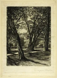 Kensington Gardens, nr I (mały talerz)
