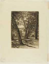 Kensington Gardens, nr I (mały talerz)