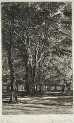 Kensington Gardens Większa płyta, 1860.