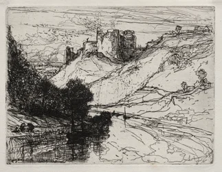 Zamek Kilgaren, 1864.