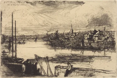 Stare Chelsea, z okna Whistlera (Battersea Reach)