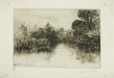 Shere Mill Pond, nr I (mały talerz)
