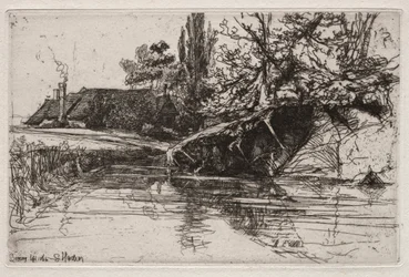 Dom z fosą, 1865.