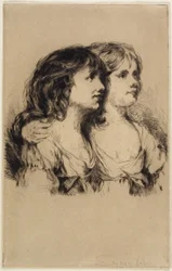 Bliźniaczki - Sarah i Anne Haden (nr 2), 1885