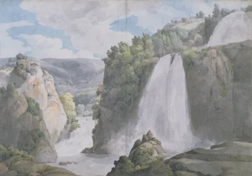 Kaskady w Tivoli, 1781