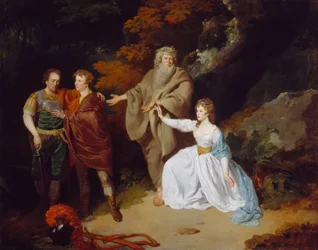 Scena z Burzy Szekspira, 1787