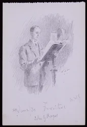 Portret Johna G. Rogersa