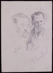 Portret Reginalda Blomfielda, ok. 1894 (ołówek na papierze)
