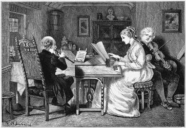Tworzenie muzyki, Londyn, 1874