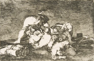Płyta 10 z Katastrofy wojny Katastrofy wojny: Ani tego nie rób. Ani..., 1810.