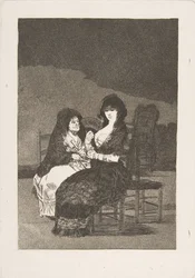 Tabliczka 15 z Los Caprichos: Ładna rada Piękna rada, 1799.