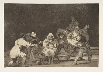 Tablica 17 z Disparates: Lojalność, ca. 1816-23 opublikowany 1864.