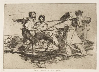 Płyta 2 z The Disasters of War Los Desastres de la Guerra: Rightl..., 1810 opublikowana w 1863 roku.