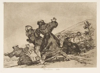 Tablica 43 z „Katastrofy wojny” Katastrofy wojny: „To…, 1810, wydanie 1863.