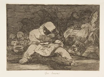 Tablica 68 z The Disasters of War Los Desastres de la Guerra..., po 1814-15 opublikowana w 1863 r.