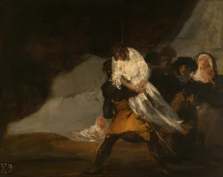 Powieszony mnich, ok. 1810