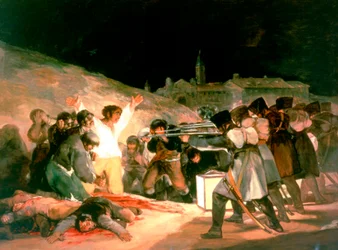 Rozstrzelanie powstańców madryckich 3 maja 1808 roku, 1814