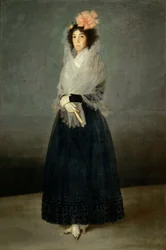 Portret hrabiny del Carpio, Marquesa de la Solana 1757-1795, ok. 1794.