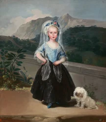 María Teresa de Borbón y Vallabriga, późniejsza hrabina Chinchón