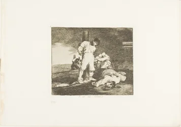 I nie ma na to rady, tabliczka 15 z The Disasters of War
