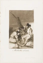 Lads Making Ready, płyta jedenasta z Los Caprichos