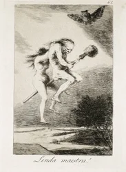 ładna nauczycielka. 1793-1799 (akwatinta)