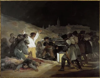 Trzeci maja 1808 - olej na płótnie