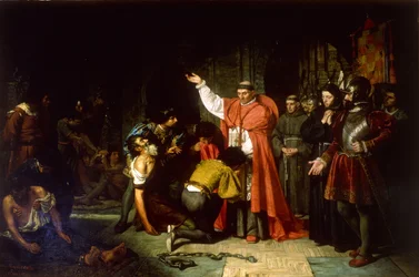 Wyzwolenie chrześcijańskich więźniów Oranu przez kardynała Cisnerosa, 1869