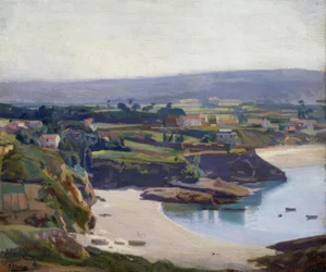 Plaża w Espiñeiro - 1931 - 50 x 60 cm
