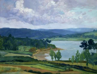 RIA GALLEGA-OLEO / Płótno – 90X126–1930 / 36–