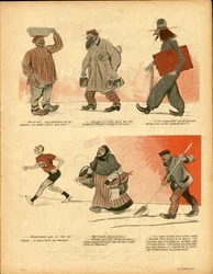 Tabliczka z masłem, nr 166, satyryczna w kolorze
