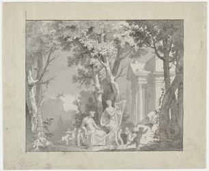 Scena klasyczna, 1775-1800.