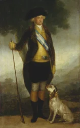Karol IV Hiszpański na polowaniu, ok. 1799-1800