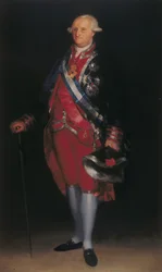 Karol IV w mundurze pułkownika Guardias de Corps, 1800