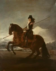 Picador na koniu