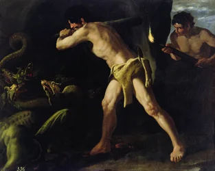 Herkules walczący z hydrą lernejską, około 1634