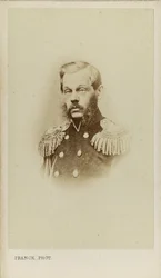 Portret hrabiego Dmitrija Aleksiejewicza Milyutina 1816-1912.