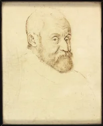 Dżentelmen o imieniu Henri Prince De Lorraine (pióro i atrament na papierze)
