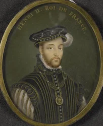 Portret króla Francji Henryka II (1519-59)