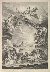 Neptun ucisza burzę Neptun ucisza burzę, XVIII wiek.