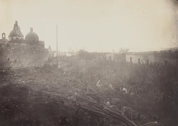 Studium architektoniczne w Meksyku, 1864-69.