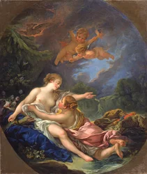 Jowisz i Kallisto, ok. 1766 (olej na płótnie)