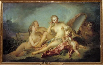 Toaleta Wenus Malarstwo Francois Bouchera (1703-1770) 1749 Nd. 1,07x1,73m