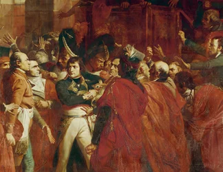 Generał Bonaparte na posiedzeniu Conseil des Cinq-cents w St ...