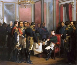 Abdykacja Napoleona w Fontainebleau 11 kwietnia 1814