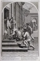Ilustracja z „Życia św. Brunona, założyciela zakonu Chartreux” Paryż 1660. według obrazów Eustachego Le Sueura i grawerowana przez Fran Sois Chauveau ©UIG/Leemage