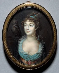 Portret Mademoiselle Marie-Anne Adelaide Le Normand, ok. 1930 r. 1793.