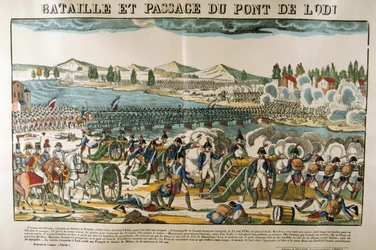 Bitwa i przekroczenie mostu Lodi, 11 maja 1796